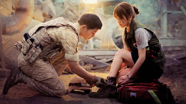 Descendents of the Sun is a Korean drama that was released in 2016. It mainly focuses on the love story between an on-duty soldier and a hardworking, independent